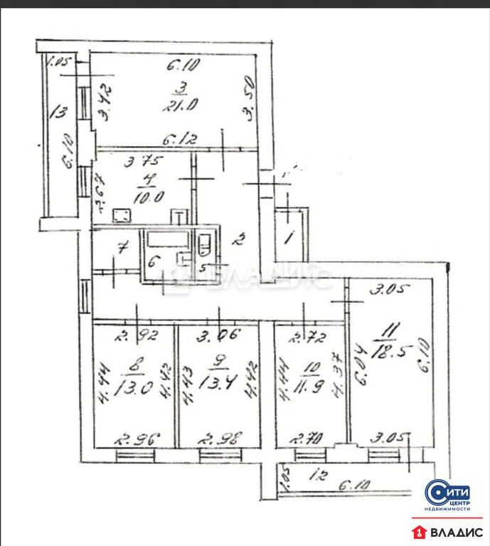 Продажа квартиры, Воронеж, ул. Богдана Хмельницкого - Фото 18