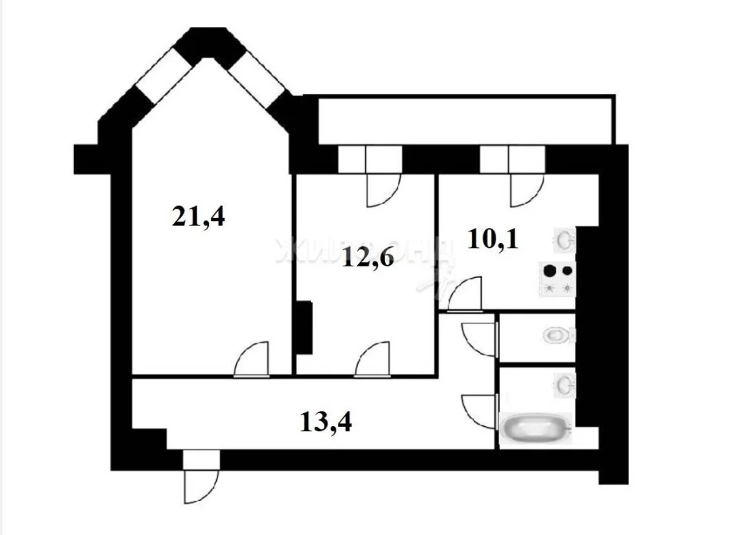 Продажа квартиры, Новосибирск, ул. Нижегородская - Фото 10