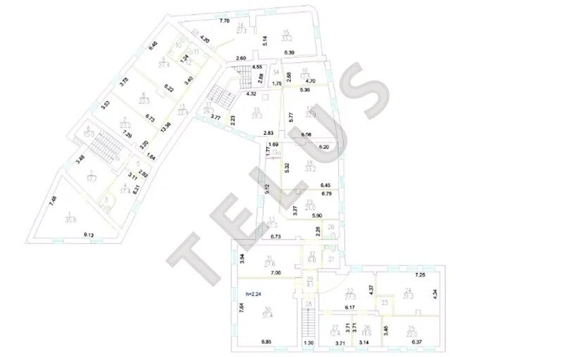 м. Пролетарская, 2-й Крутицкий пер., 1 658 м2, Здание (ном. объекта: ... - Фото 7