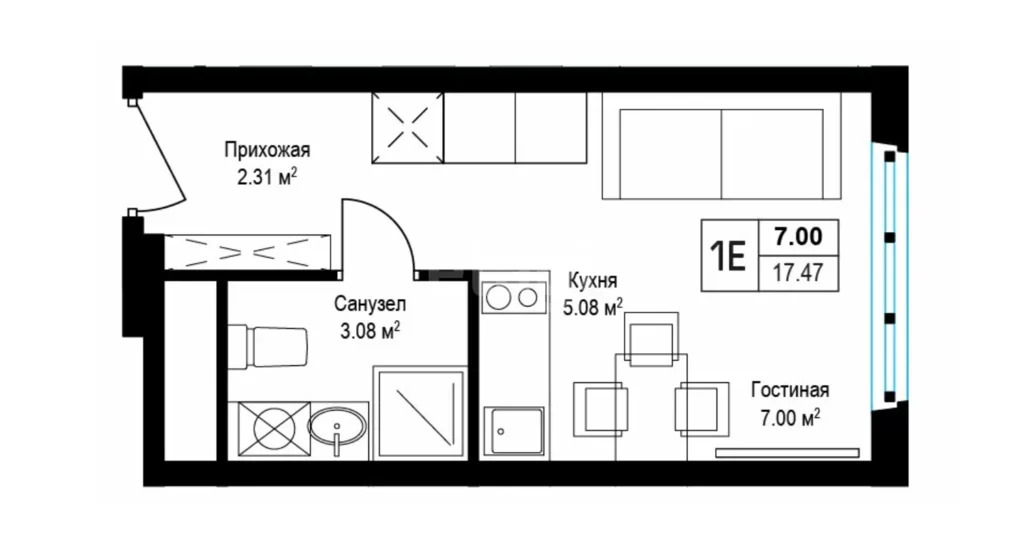 Продажа квартиры в новостройке, Сапроново, Ленинский район - Фото 3