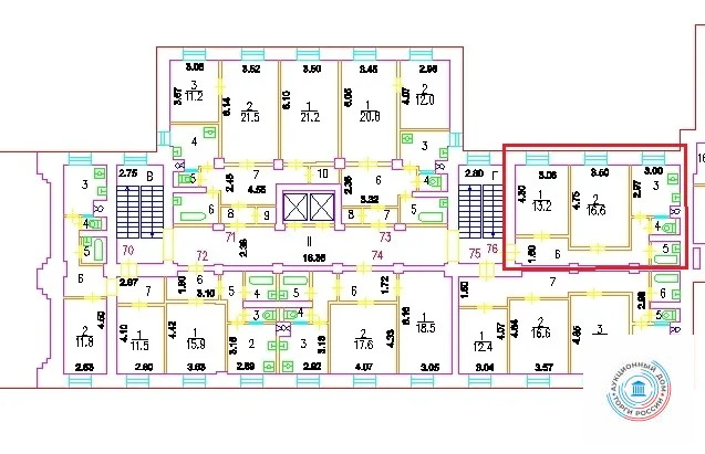 Продается квартира, 54.9 м - Фото 7