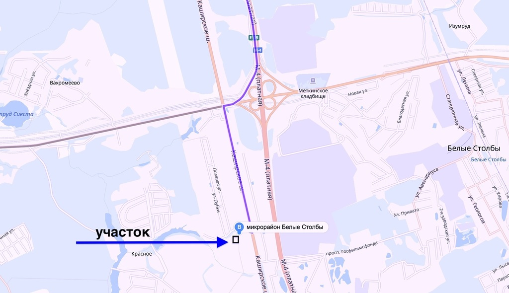 Домодедова микрорайон белые столбы