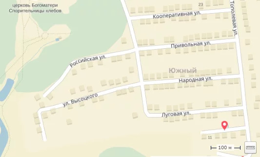 Карта дубовое белгородская область