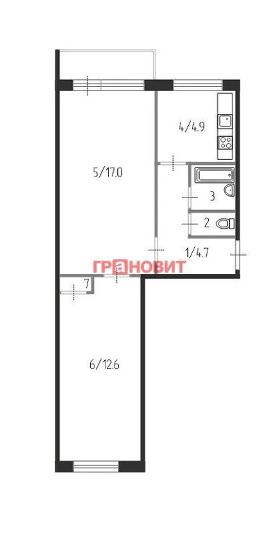 Продажа квартиры, Новосибирск, ул. Кошурникова - Фото 23