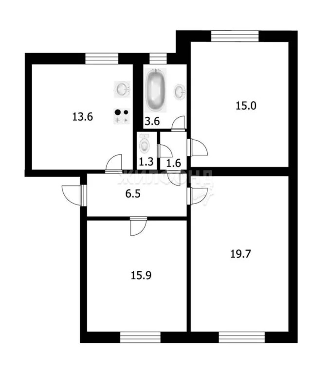 Продажа квартиры, Новосибирск, ул. Крылова - Фото 0