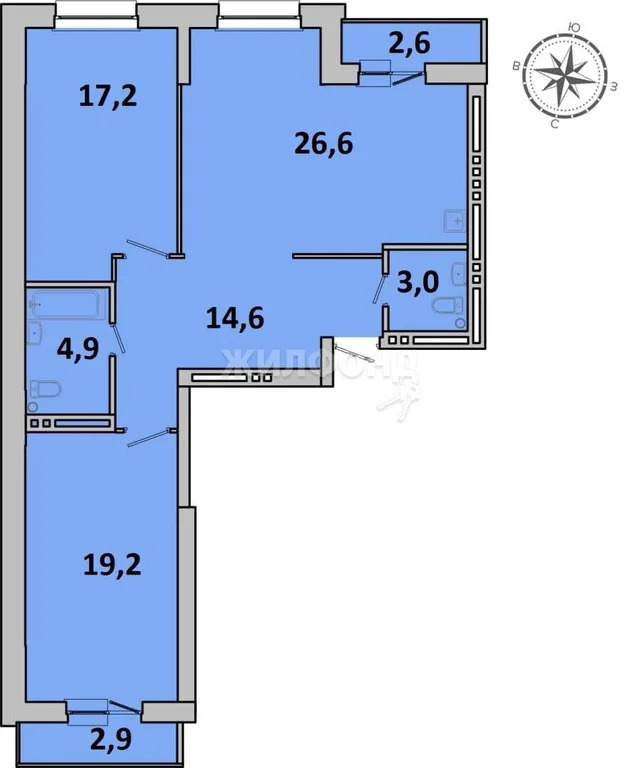 Продажа квартиры, Новосибирск, ул. Писарева - Фото 16