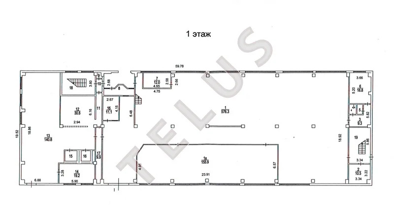 м. Лихоборы, ул. Прянишникова, 2 420 м2, "Здание" (ном. объекта: 5426) - Фото 9