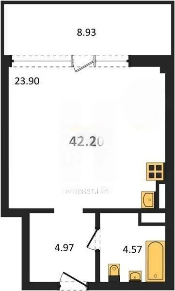 Продажа квартиры в новостройке, Севастополь, ул. Летчиков - Фото 5