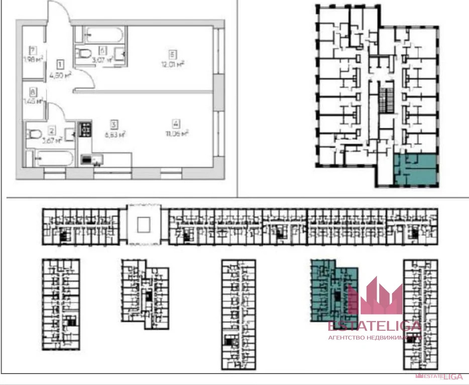Продажа квартиры в новостройке, Автомобильный проезд - Фото 0
