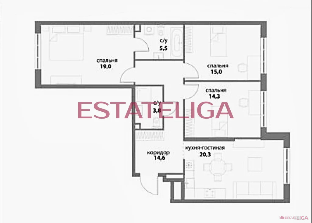 Продажа квартиры, улица Василия Ланового - Фото 1