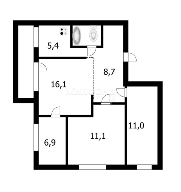 Продажа квартиры, Новосибирск, ул. Учительская - Фото 3