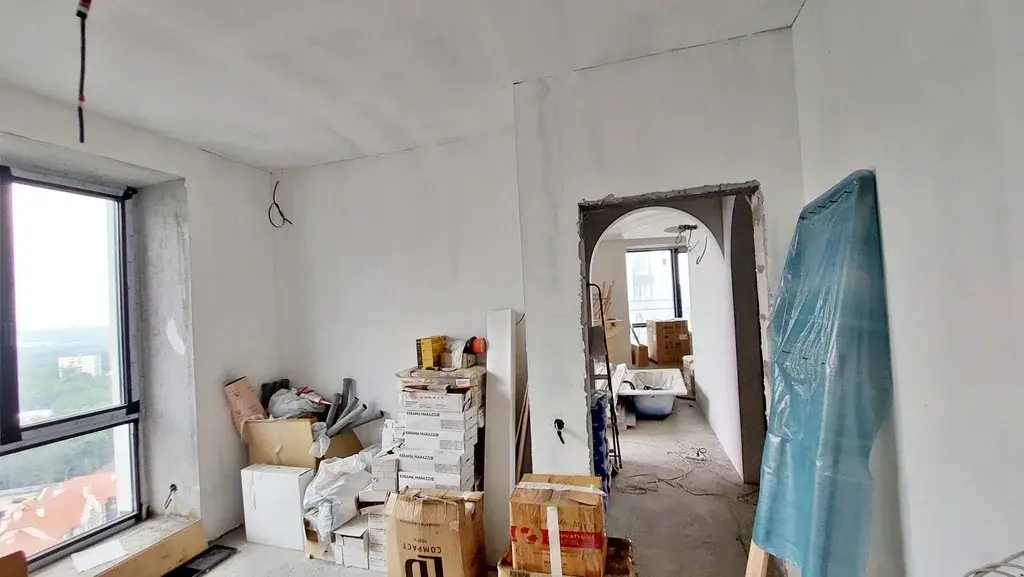 Видовая квартира на Народного Ополчения в современном жилом комплексе - Фото 22