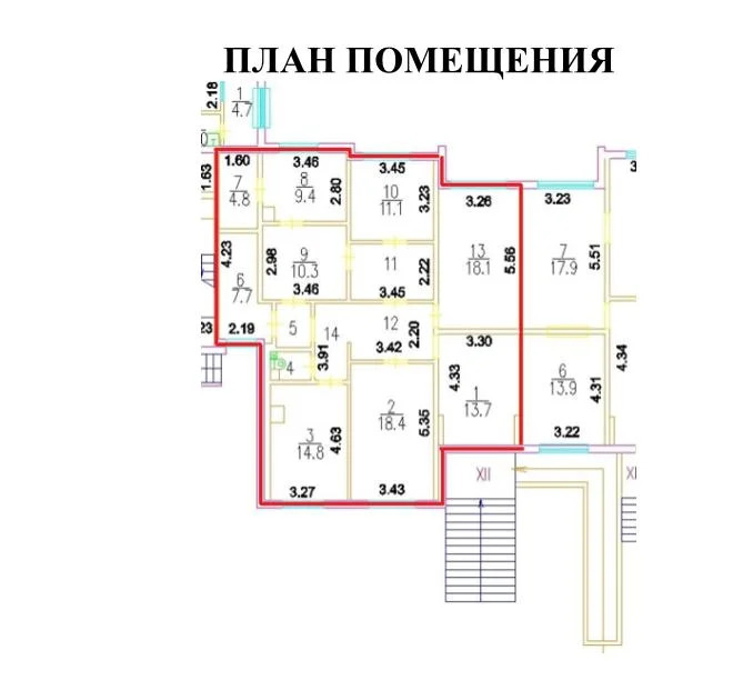 Сдается помещение 132 м2 на 1 этаже с отдельным входом - Фото 3