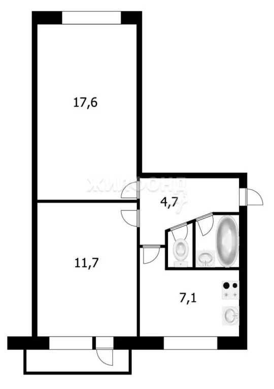 Продажа квартиры, Новосибирск, Звёздная - Фото 7