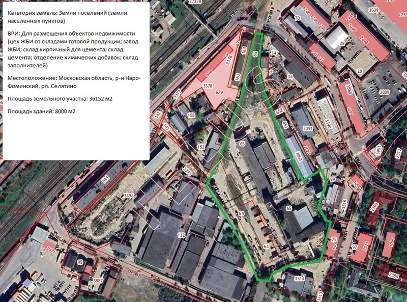 МО, Наро-Фоминский го, Селятино, 8000 м2, ПСК и участок 3,61 га (ном. ... - Фото 14