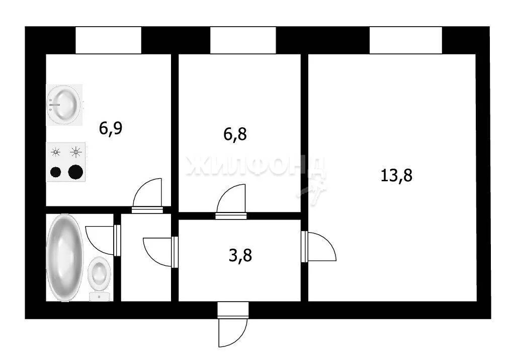 Продажа квартиры, Чистополье, Коченевский район, ул. Набережная - Фото 9