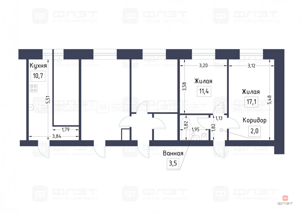 Продажа квартиры, Казань, ул. Чехова - Фото 10