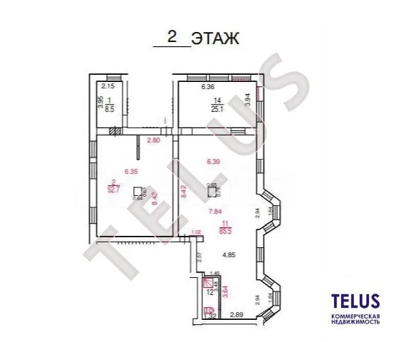 МЦД Сетунь, ул. Толбухина, 345 м2, Помещение (ном. объекта: 8243) - Фото 10