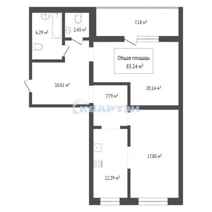 Продажа квартиры, Новосибирск, ул. Титова - Фото 1
