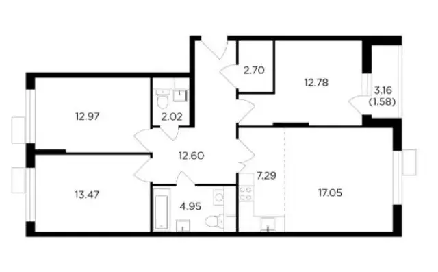 Продажа Евро 4-х ком. кв. в ЖК Весна - Фото 21