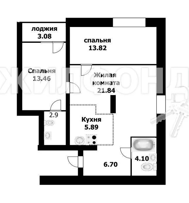 Продажа квартиры, Новосибирск, Ясный Берег - Фото 16