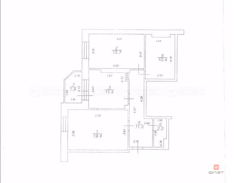 Продажа квартиры, Казань, ул. Достоевского - Фото 24