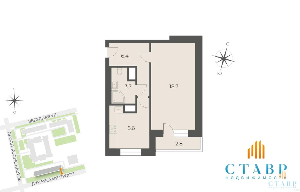 Продажа квартиры, Дунайский пр-кт. - Фото 24