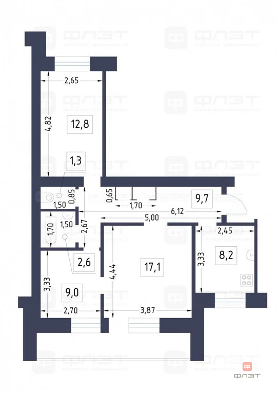 Продажа квартиры, Казань, ул. Достоевского - Фото 19