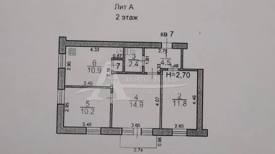 Продажа квартиры, Георгиевск, ул. Фрунзе - Фото 13