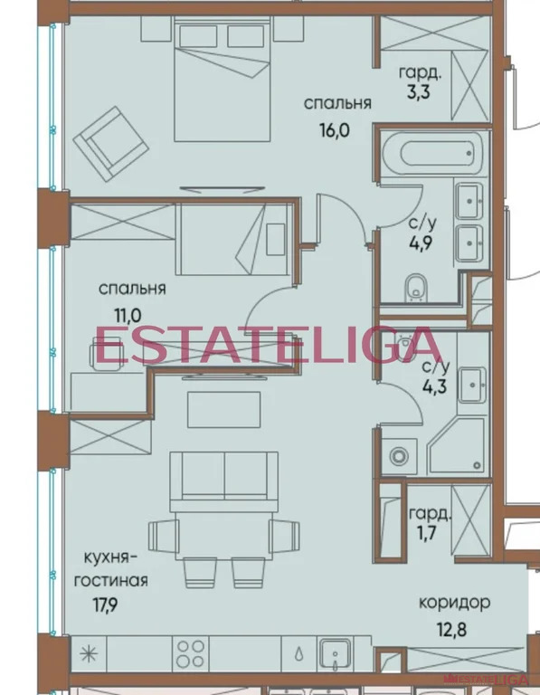 Продажа квартиры, ул. Нижние Мневники - Фото 2