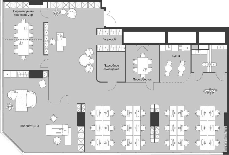Продажа офиса 243.54 м2 - Фото 11