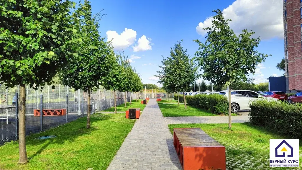 1-к. квартира, 43,7 м, 4/17 эт. - Фото 27