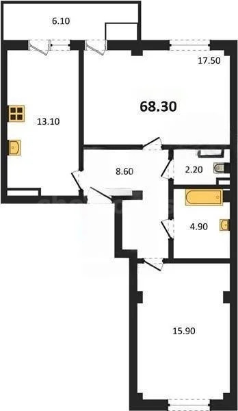 Продажа квартиры в новостройке, Севастополь, ул. Токарева - Фото 0