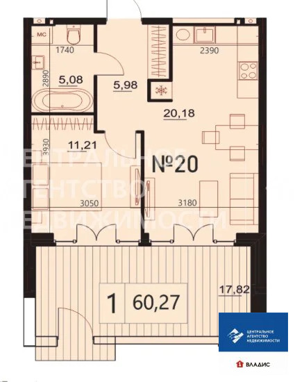 Продажа квартиры, Рязань, Мещерская улица - Фото 12