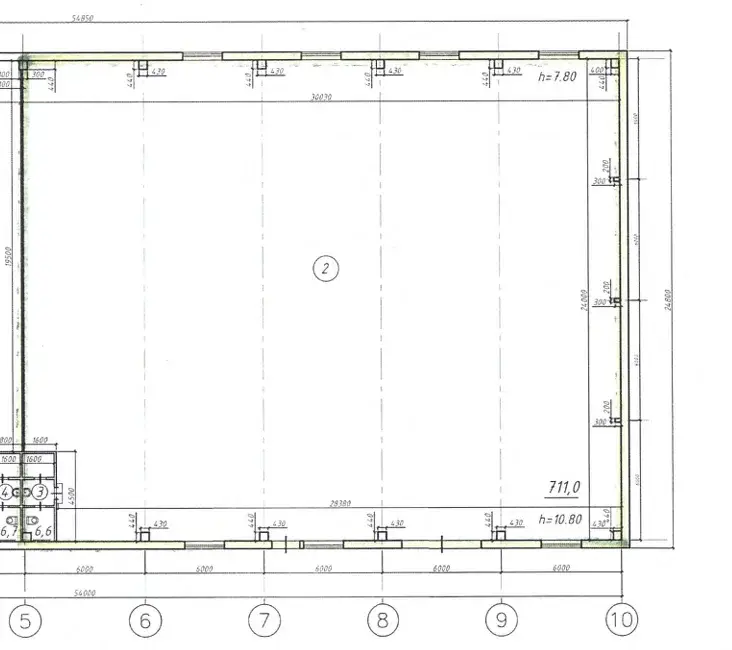 Сдам помещение под производство 711.0м ул. Степная, литД, Самарская .. - Фото 4