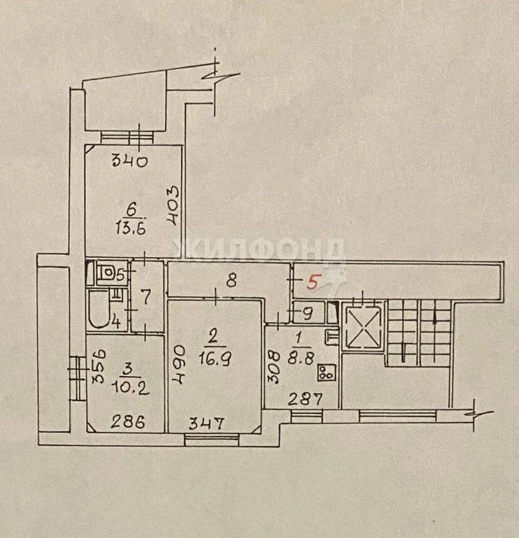 Продажа квартиры, Новосибирск, ул. Красных Зорь - Фото 6