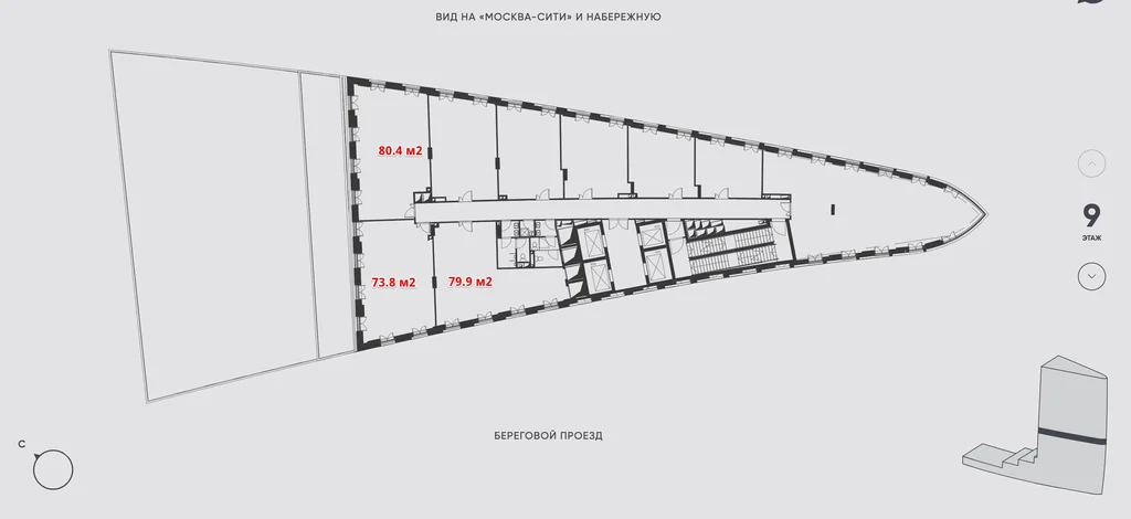 Продажа офиса 234.1 м2 - Фото 2
