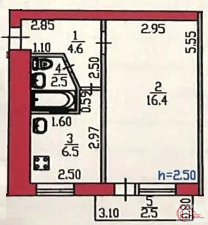 1-комн в Краснодаре — заходи и живи - Фото 2