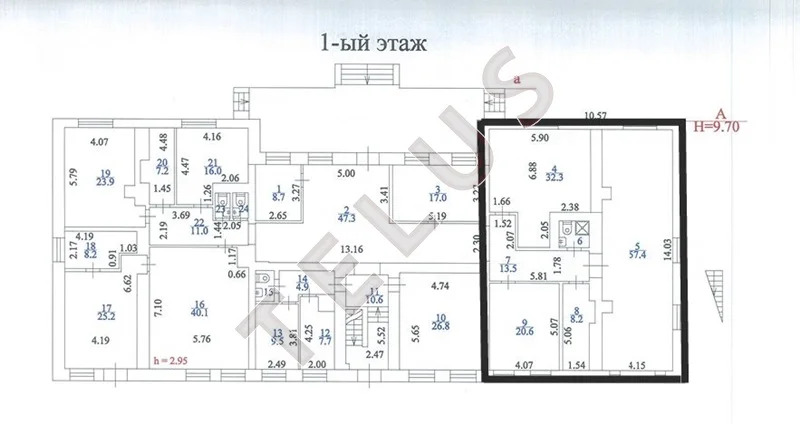 м. Люблино, улица Армавирская, 1 331 м2, Здание (ном. объекта: 7939) - Фото 6
