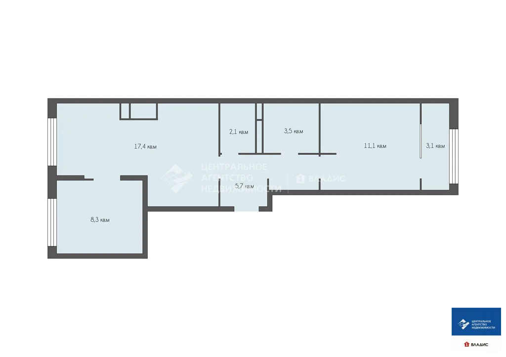 Продажа квартиры, Рязань, улица Александра Полина - Фото 2