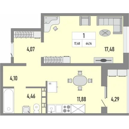Продажа квартиры, Оренбург, ул. Юркина - Фото 3