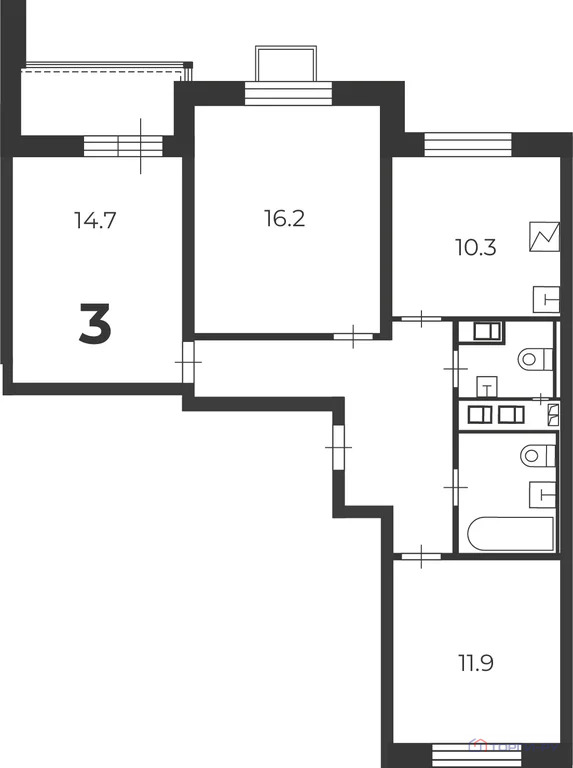 Продажа квартиры, ул. Лобачевского - Фото 7