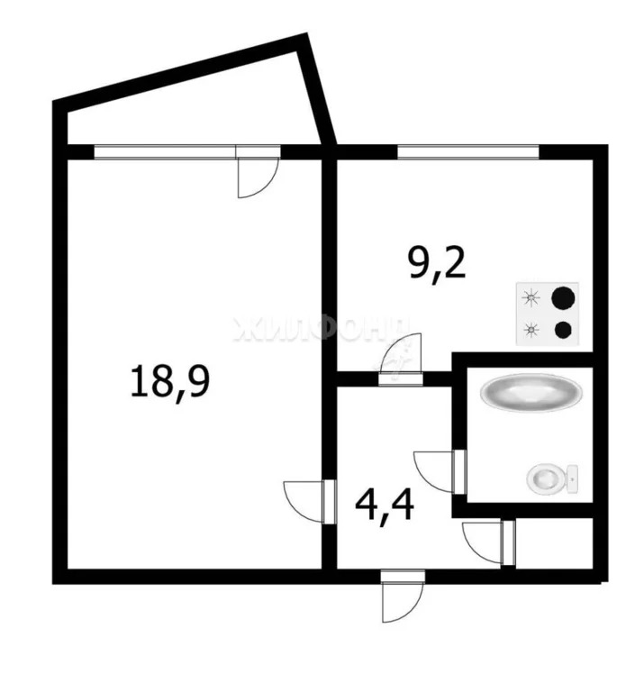 Продажа квартиры, Новосибирск, ул. Курчатова - Фото 12