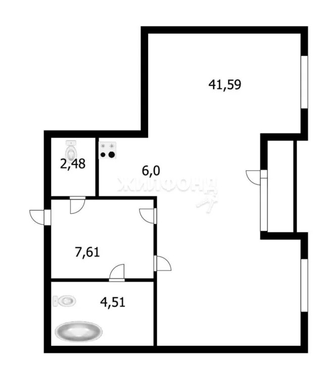 Продажа квартиры, Новосибирск, Владимира Заровного - Фото 11