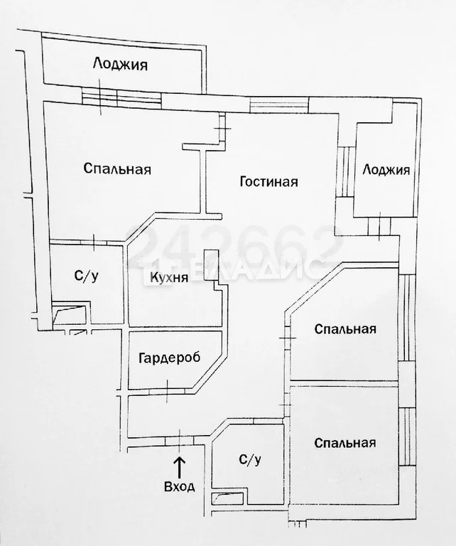 Москва, Рублёвское шоссе, д.26к4, 4-комнатная квартира на продажу - Фото 15
