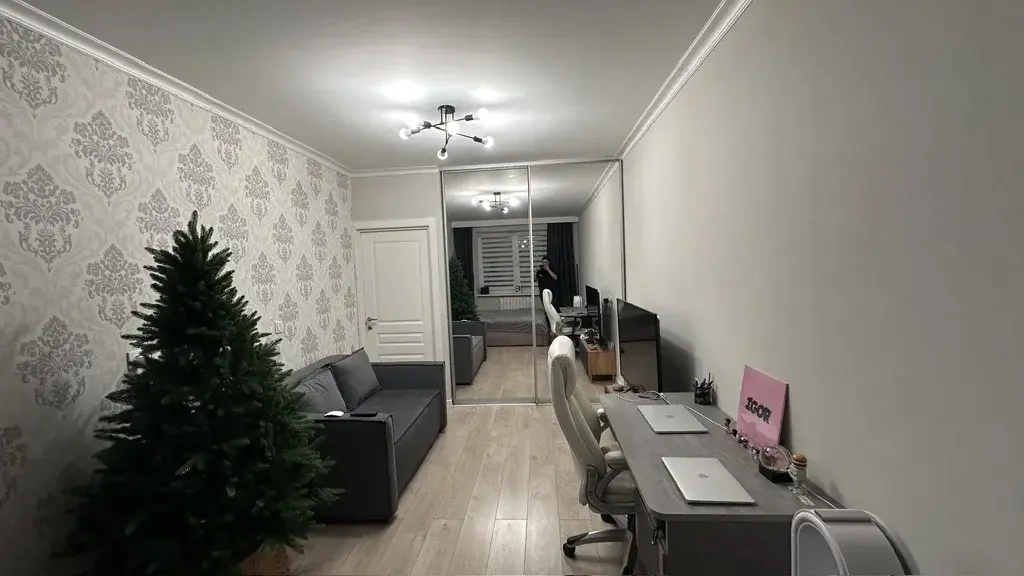 1-к. квартира, 34,4 м2, 4/15 эт. - Фото 5