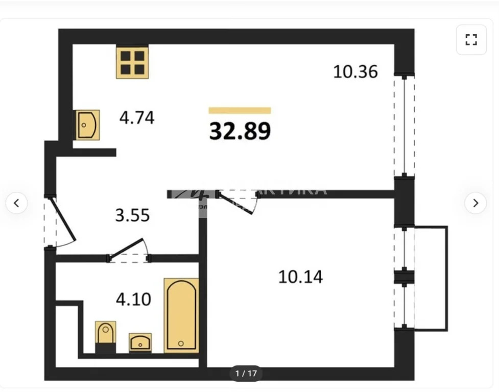 Продажа квартиры в новостройке, Мисайлово, Ленинский район - Фото 17