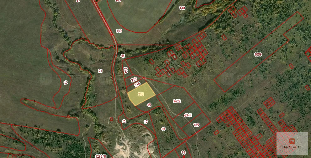 Продажа участка, Верхняя Ия, Высокогорский район, ул. Песчаная - Фото 1