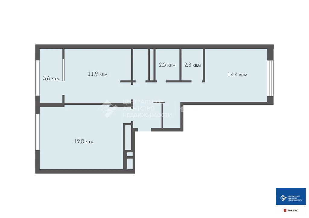 Продажа квартиры, Рязань, улица Александра Полина - Фото 24