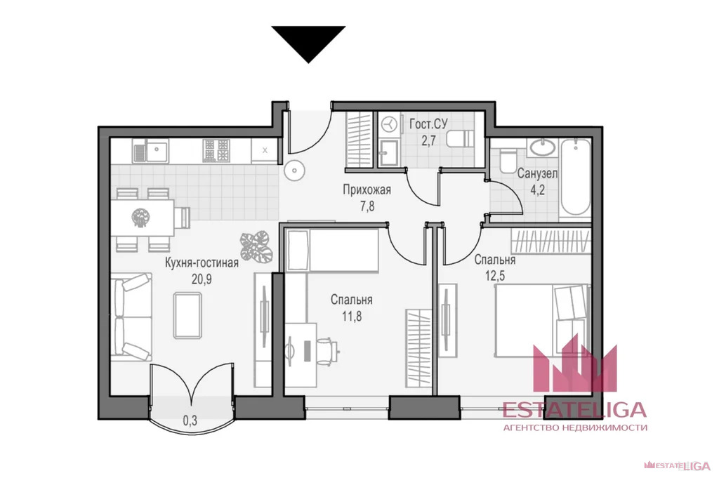 Продажа квартиры, ул. Академика Королева - Фото 2